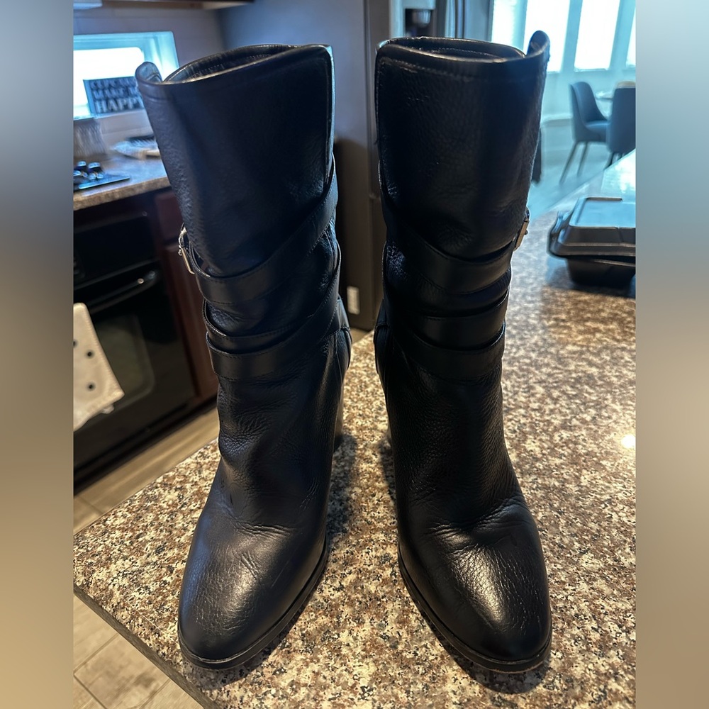 Coach Black Ankle Boots
